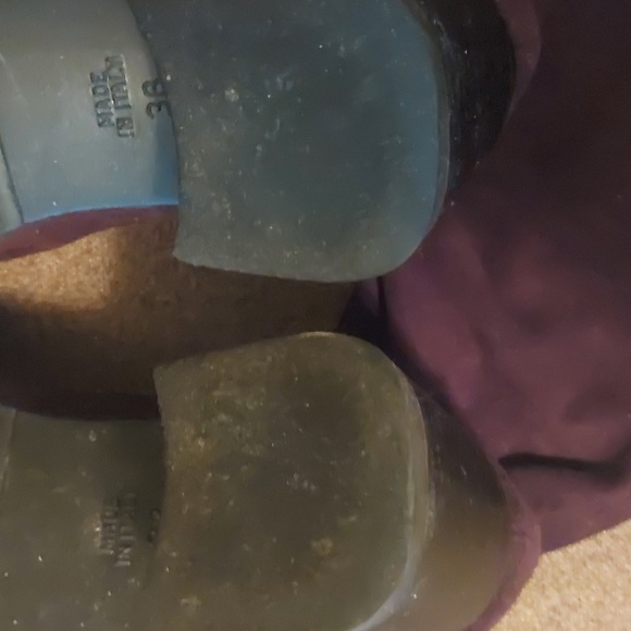 VINTAGE, Brown stretch Suede Boots, Size 38 European - Picture 8 of 9